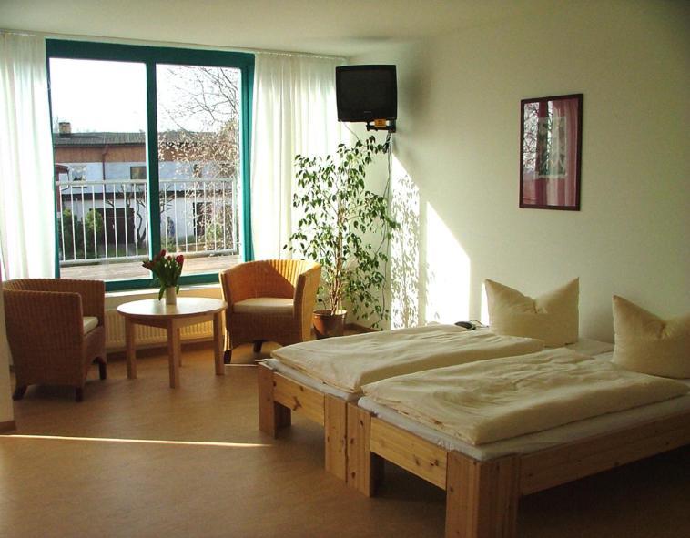 Doppelzimmer 12 Gaestehaus Muehlenstein Bad Sulze Eksteriør billede