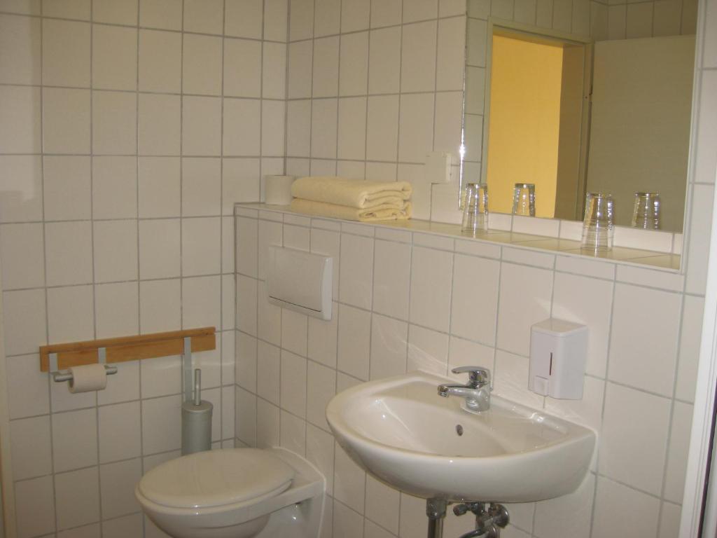 Doppelzimmer 12 Gaestehaus Muehlenstein Bad Sulze Eksteriør billede
